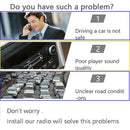 Built-in dashboard In-dash Audio Head Unit Bluetooth Car Radio Car MP3 Player