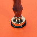 Crown Pattern DIY Retro Wood Stamp Customs Station Insurance Seal Paint Gasket