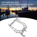 Multi-Purpose Mooring Rope Boat Dock Hook Long-distance Threader (B Hook) Newly