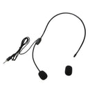 Mini Portable Lightweight Headset 3.5mm Thread Jack Condenser Microphone Newly