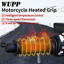 12V 3-Gear Waterproof Electric Heated Grip Covers Adjustable Handleable Grips