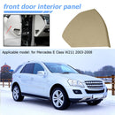 Plastic Car Front Door Cover Trim Shell for Mercedes Benz E Class W211 2003-2008