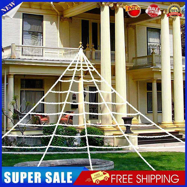 #A 7m Halloween Spider Web Creative Weird Simulated Spider for Horror Themed P