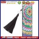 DIY Special Shape Diamond Painting Leather Bookmark Tassel Flower DIY Book