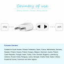 to US Plug Adapter Power Cord Charger Electrical Plugs Adaptors Travel Adapters