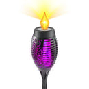 Solar Flame Torch Light Outdoor Waterproof Path Garden Patio Lamp (1pc)
