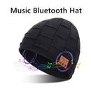 Hat With Bluetooth Hat With Music Hat Music Bluetooth Hat Warm Hat Knitted Hat