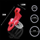 Quality Jig Plastic Rubber Safe Hanger Fishingrod Fishing Gear Lures Holders