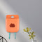 Phone Wall Mounted Holder Detachable Hook Plug Charging Organizer (Orange) Newly