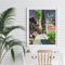 40x50cm Oil Paint By Numbers Summer City Frameless Picture Craft Kit Home Decor