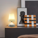 LED Table Lamp Nordic Style Desk Bedside Living Room Home Lighting (White) Newly