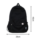 Fashion Classic Backpack Women Teenager Girls Solid School Bag Student Book Pack