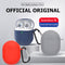 For Redmi AirDots 3 Pro Silicone Protective Case Cover with Keychain (Grey)