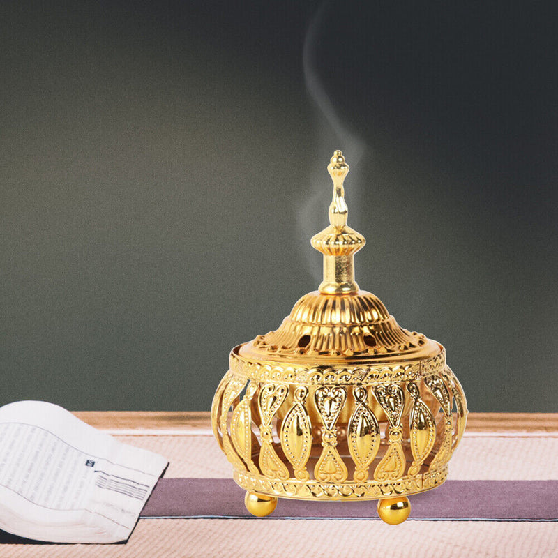 Middle Eastern Incense Burner Fashion Metal Sandalwood Censer Decoration