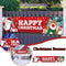 Frohe Weihnachten Outdoor Banner hängende Zeichen Home Xmas Dekoration Ornament.