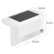 4x Waterproof Solar Deck Step Wall Lights Stairs Fence Lamps (White Light) Newly