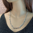Barbed Wire Necklace Men Women Hip-Hop Punk Style Chain Choker Jewelry (1) Newly