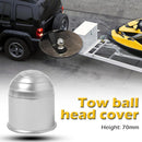 Universal 50mm Car Auto Tow Bar Ball Cover Hitch Caravan Trailer Towball Pr
