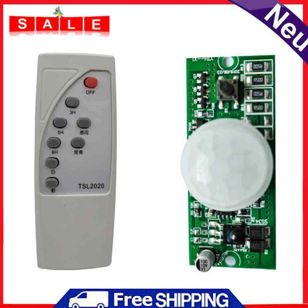 3.2V 3.7V Remote Control PIR Solar Integrated Street Lamp Sensor Circuit Board