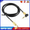 3.5mm Jack Stereo 1m Audio Cable Male to Male 90 Right Angle Cable (Black)