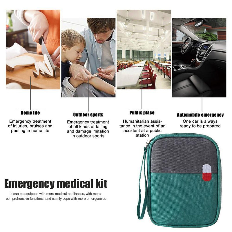 2pcs drug bag, large capacity © emergency bag waterproof first aid