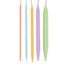 12 Pairs Plastic Change Head Circular Knitting Needle Ring Set DIY Woven Tool