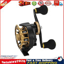 3.6/1 6+1 Bearing Metal Winter Ice Fishing Reels Raft Fishing Reel (Left) Newly
