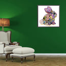 Diamond Painting Kit DIY Rabbit Partial Special Shape Drill Mosaic (KA355) Newly