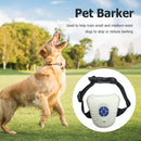 Pet Ultrasonic Training Shock Vibration Anti Bark Collar for Small Medium Dogs