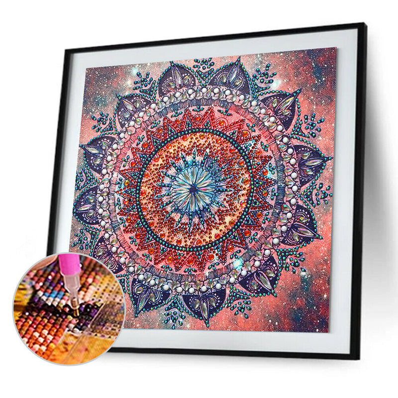5D DIY Partial Special Shaped Drill Diamond Painting Mandala Decor (YK185) Newly