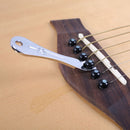 15x Acoustic Guitar Nut Saddle Guitar String Pins Puller Replacement Accessories