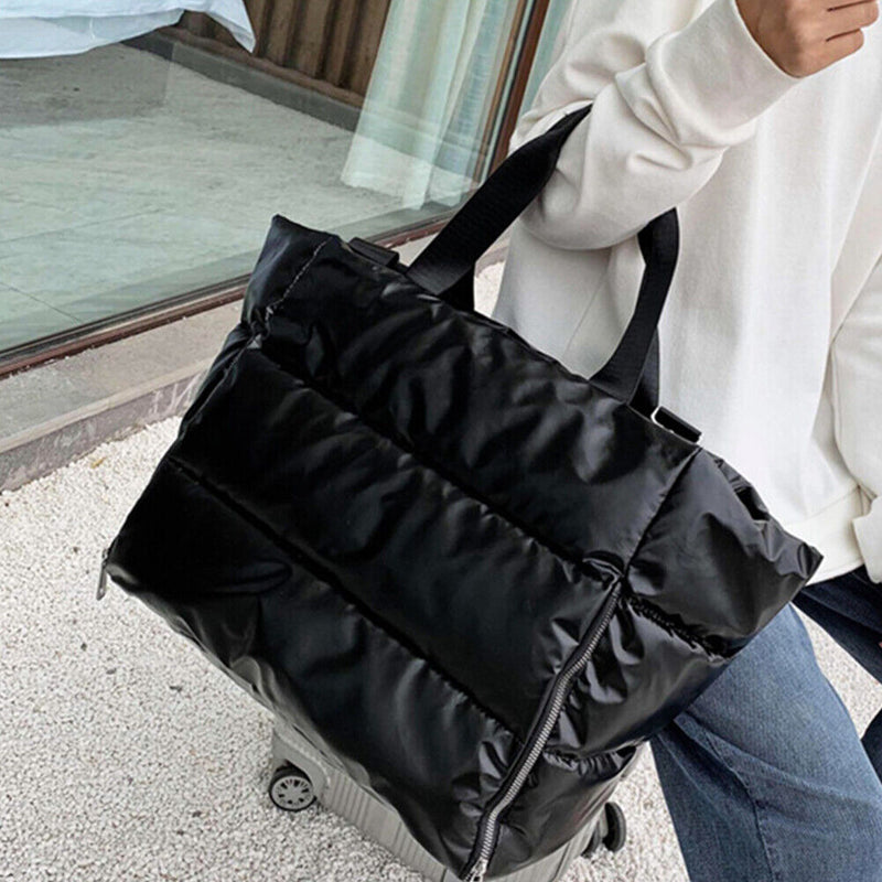 Dry-Wet Separation Yoga Handbag Large Capacity Multifunctional Bag (Black) Newly