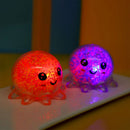 TPR Flashing Octopus Shape Decompression Stress Relief Glowing Ball (4pcs) Newly