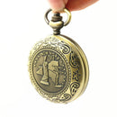 Portable Metal Retro Pocket Watch Compass Outdoor Navigation Flip Compasses