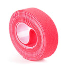 1m Durable Self Adhesive Cable Fastener Tape Wire Strap (Red 100x1cm)