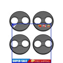 4pcs Waterproof Motor Cover Cap Engine Protector for DJI Mini 3 Pro (Black)