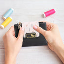 Tassels Women Short Wallet PU Leather Clutch Card Bag Female Folding Coin Pur