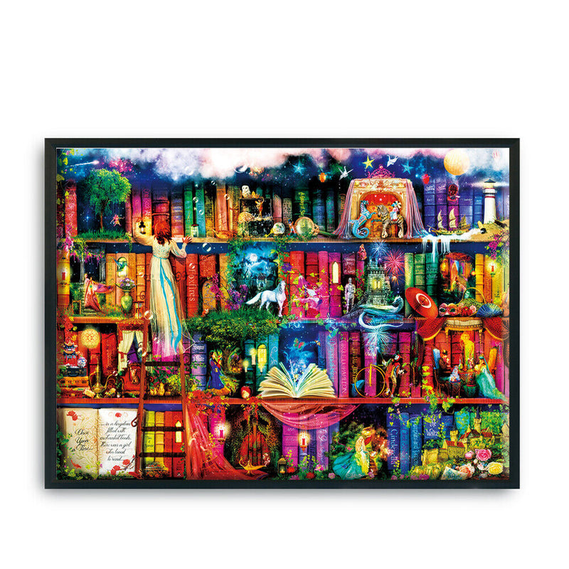 14CT Counted Cross Stitch Kits DIY Book Needlework 40x50cm (VS-0019)