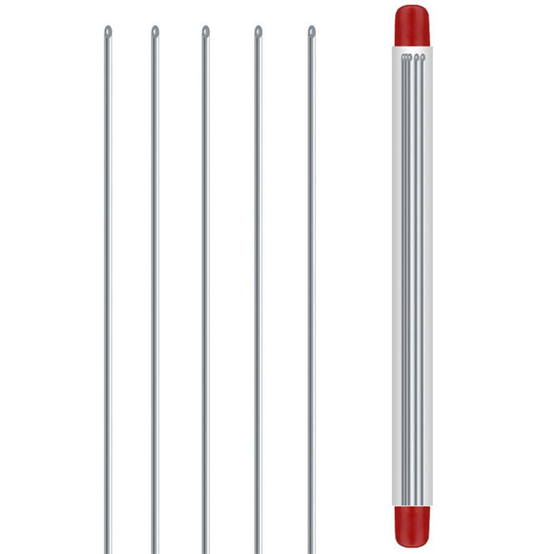 Worm Baiting Needle Fishing Tools Earthworm Hooking Pins Hollow Gas Needle