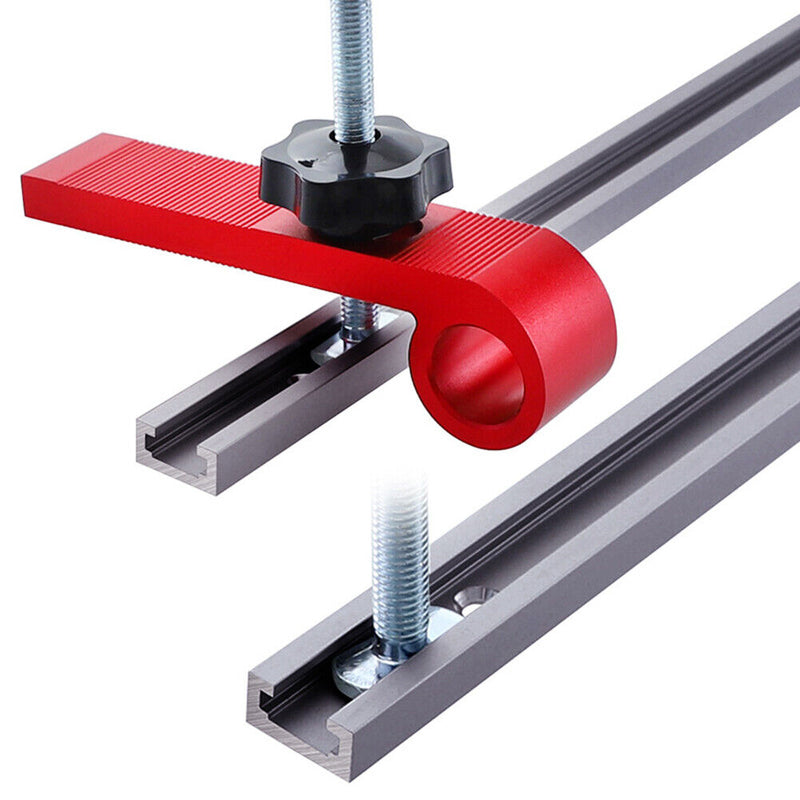 Aluminium DIY Type-30 T-track Slot Miter Track Jig Fixture Saw Chute (0.4m)