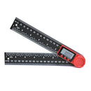 200mm Digital Protractor Ruler Inclinometer Goniometer Measuring Tool (A) Newly
