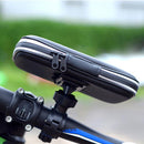 Waterproof Bicycle Phone Bag Portable MTB Scooter Cellphone Navi Stand Bracket