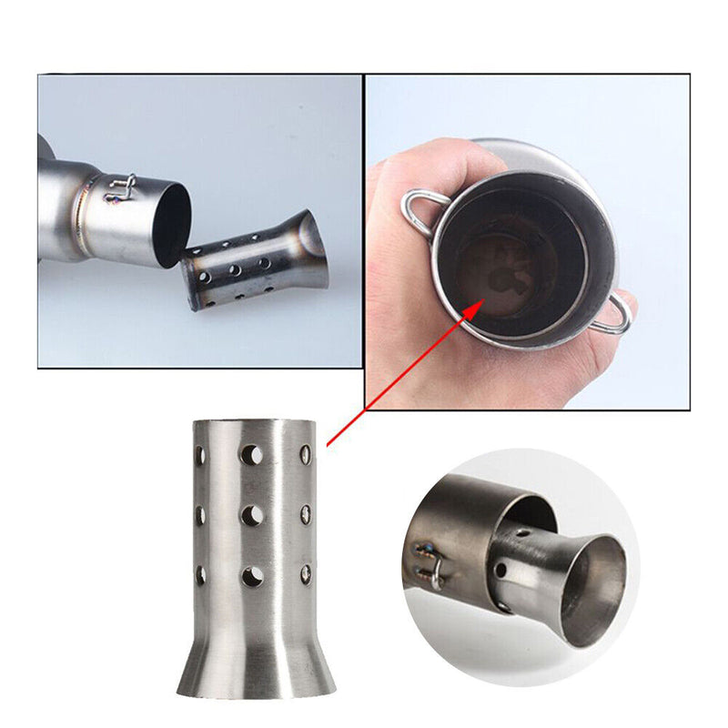 89mm Motorcycle Exhaust Pipe Modified Exhaust Pipe Surface Polishing