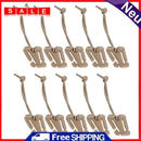 10pcs/Lot Soft Backpack Carabiner EDC Elastic Rope Webbing Buckle Fixed Clamp