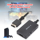 HDMI-Compatible Converter HD Video Cable Splitter Adapter for PS2 Game Console