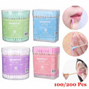 Tool Health Care Nose Ears Cleaning Cotton Swabs Bamboo Wood Buds Sticks