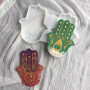 #A Hand Mould Home Decor Incense Holder Tray Mold for Anniversary Birthday Festi