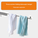 Retractable Clothes Hanger Foldable Wall Hanging Drying Rack for Outdoor Indoor