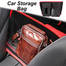 Large Capacity Car Seat Storage Bag Seat Back Net Tissue Box Auto Handbag Rack