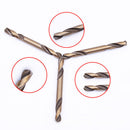 Double-Headed High-Speed Steel Twist Drill Bits Set Cobalt Spiral Drill Bit